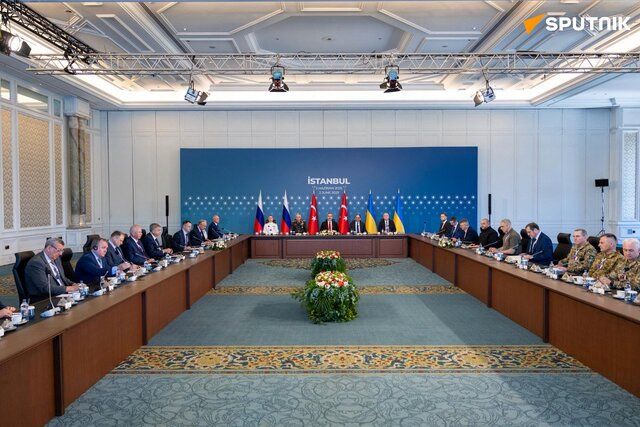 پایان دور دوم مذاکرات روسیه و اوکراین در استانبول