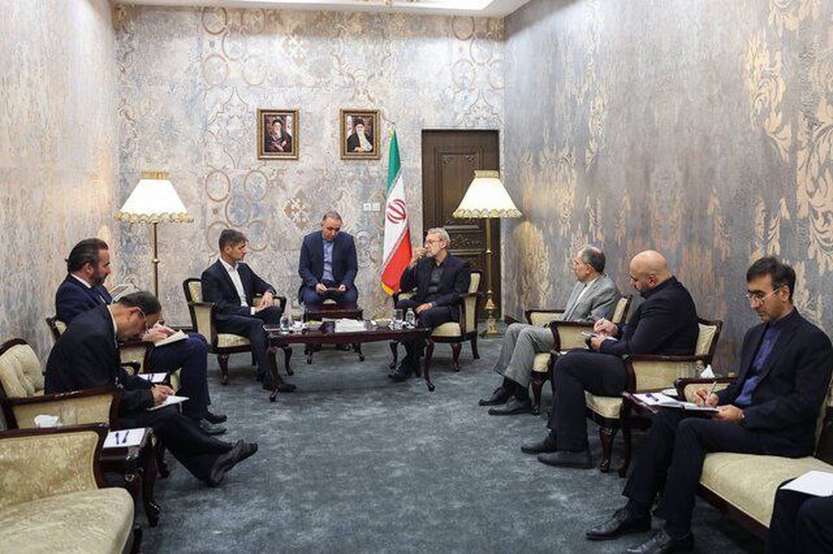 شنیده ها از دیدار لاریجانی با حافظ منافع آمریکا در ایران