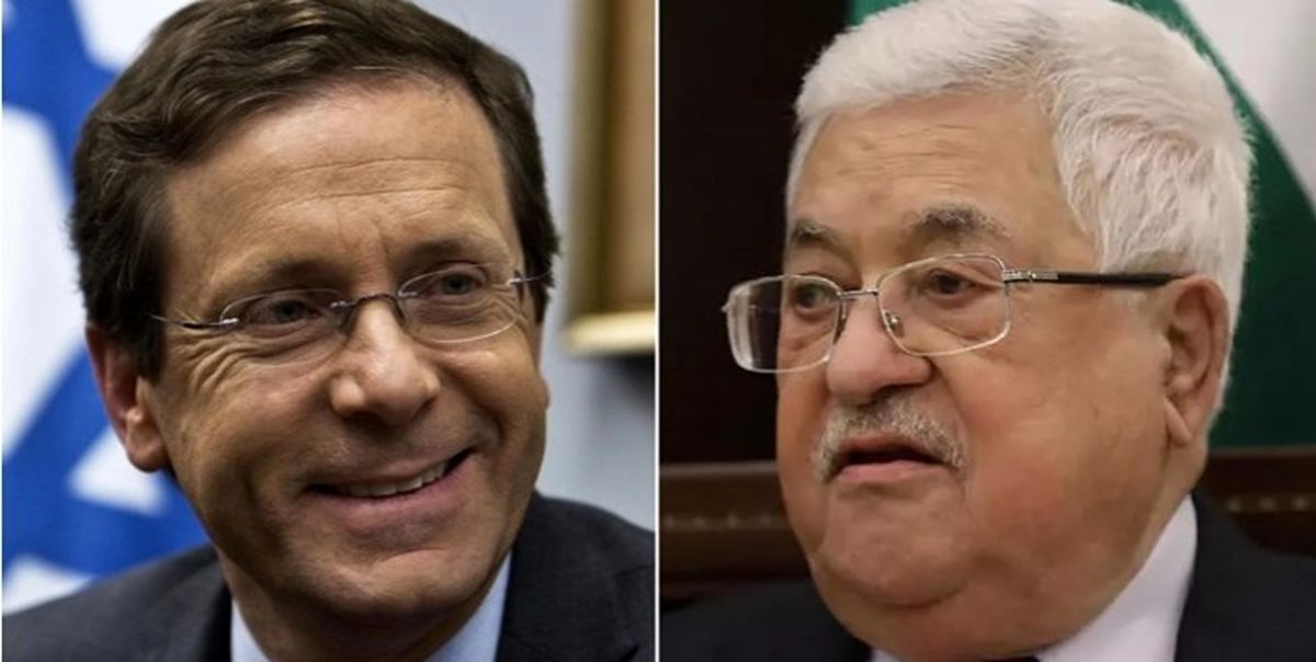 خبر شبکه اسرائیلی از دیدار محمود عباس با رئیس رژیم صهیونیستی