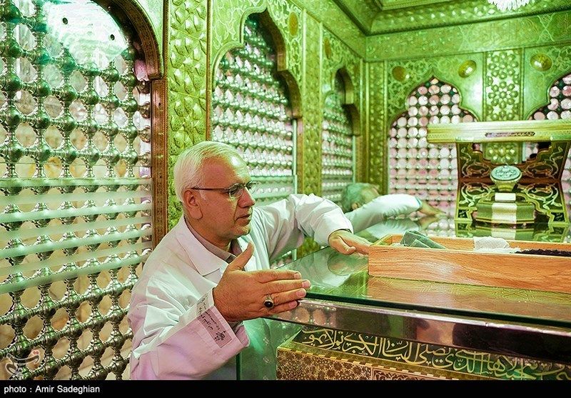 تصاویر: مراسم گلابشویی حرم مطهر حضرت شاهچراغ (ع) 