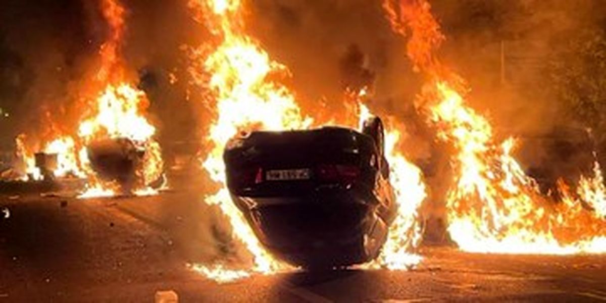 افزایش تنش در شهرهای فرانسه