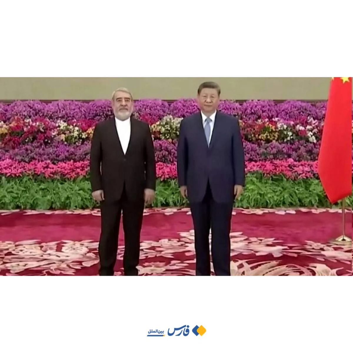 دیدار سفیر جدید ایران با رئیسجمهور چین
