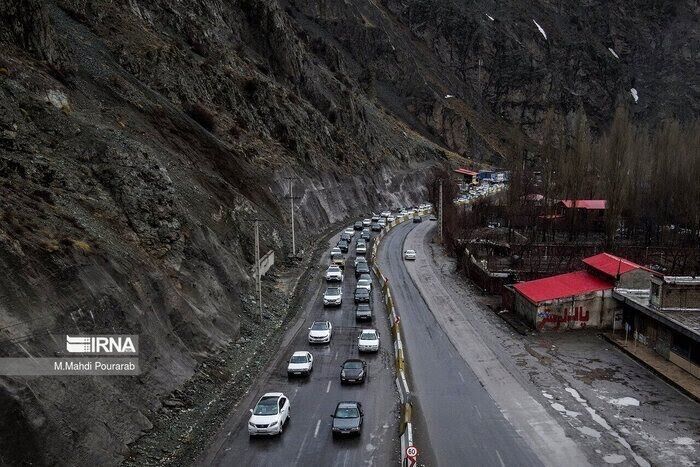 اعمال محدودیت‌های ترافیکی در جاده شمال + مسیرهای پرترافیک