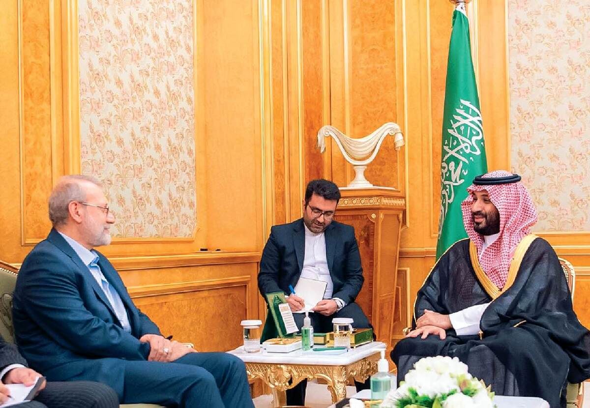 لاریجانی پس از دیدار با بنسلمان چه گفت؟
