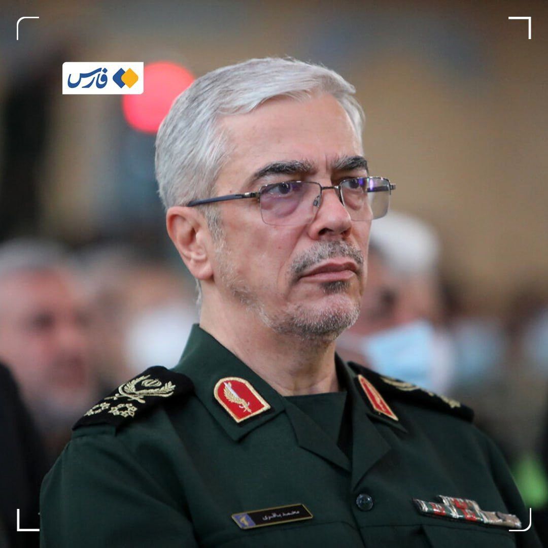سرلشکر باقری در حمله تروریستی رژیم صهیونیستی به شهادت رسید 
