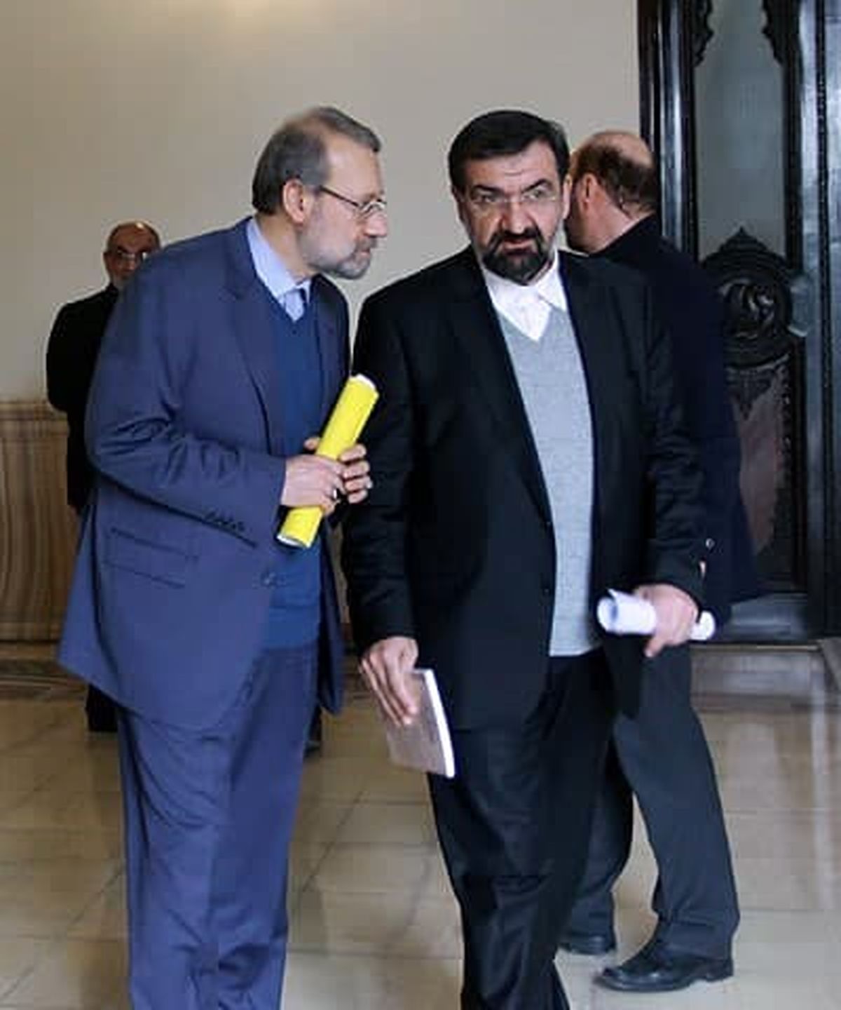 محسن رضایی: از لاریجانی در دولتم استفاده خواهم کرد