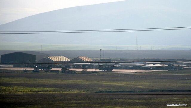 ورود کاروان بزرگ نظامی آمریکایی به پایگاه حریر اربیل