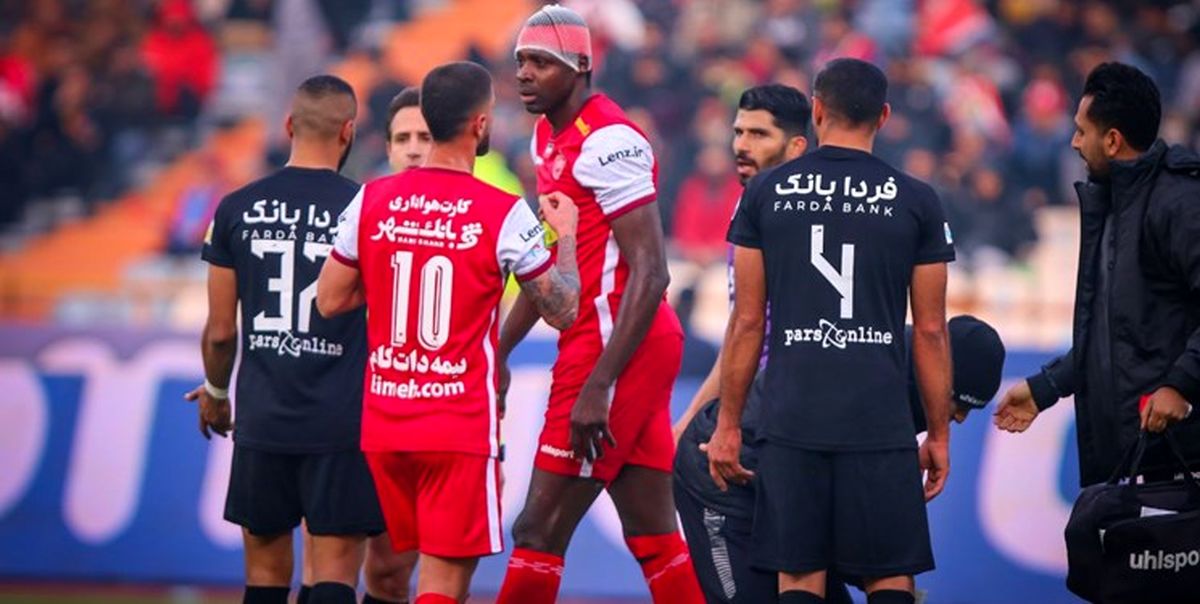 نیمه اول پرسپولیس و هوادار 