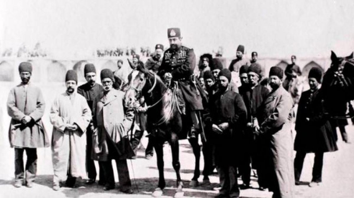 عکسی قدیمی از ناصر الدین شاه