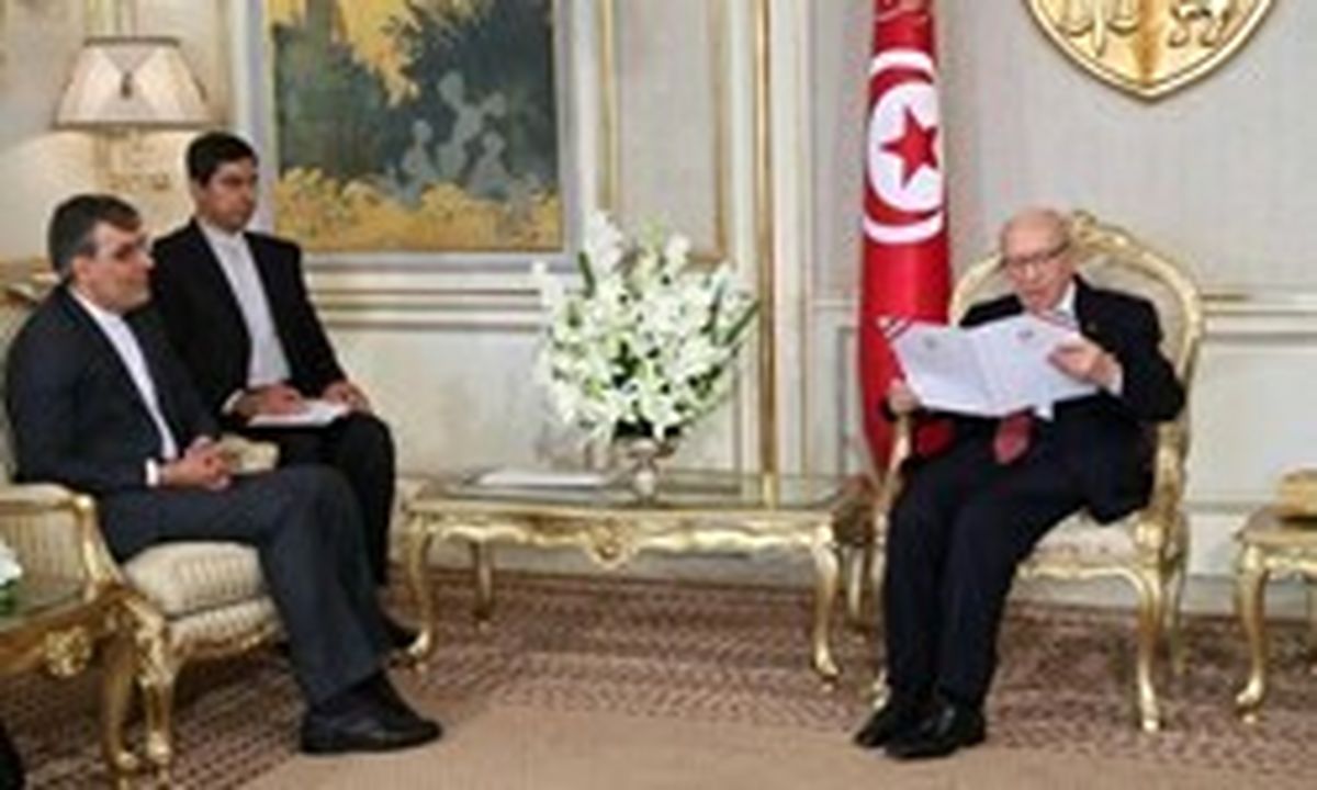 پیام کتبی روحانی تقدیم همتای تونسی شد