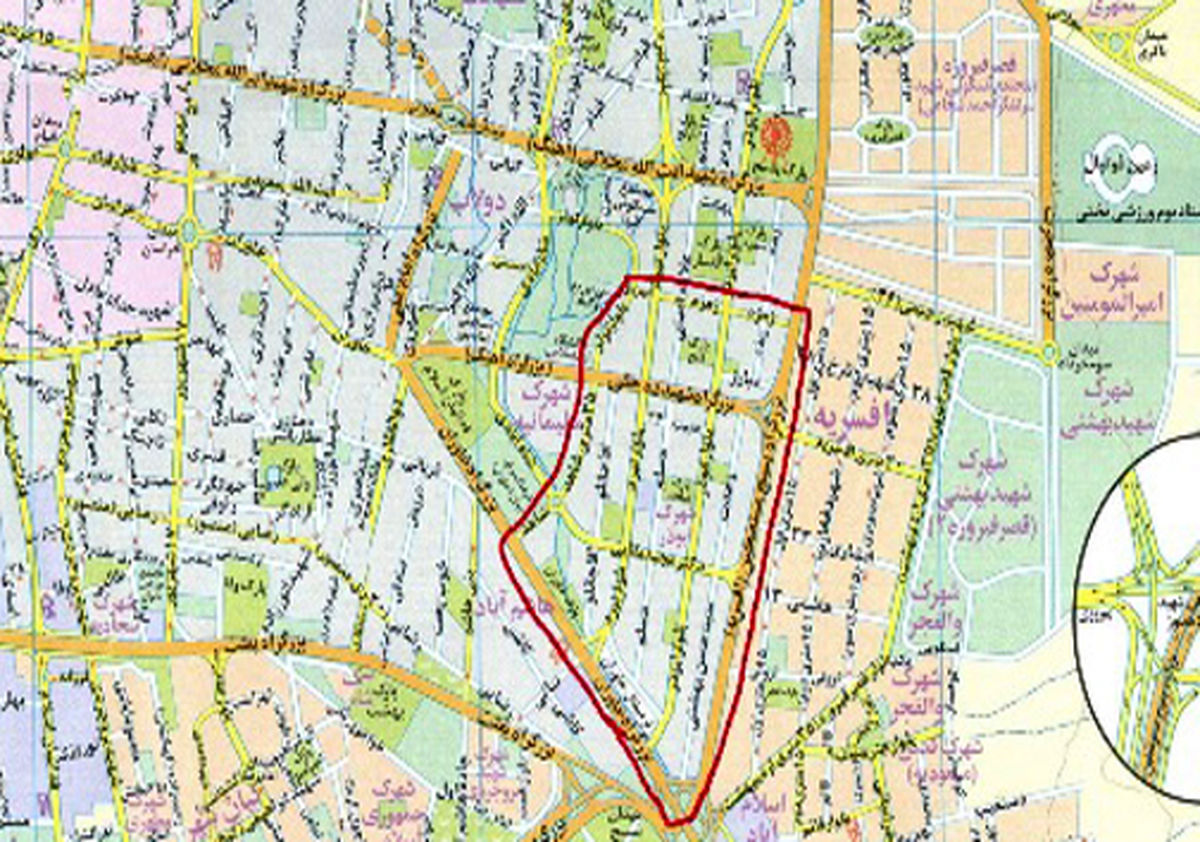 آب این مناطق تهران امشب قطع می شود