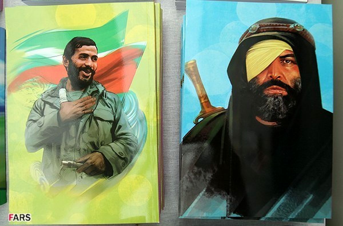 عکس/مختار در کنار حاج همت