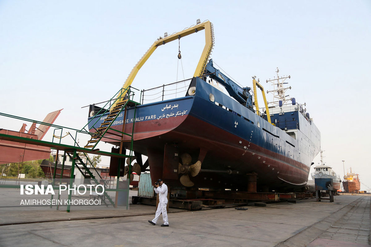 گزارش تصویری: نخستین کشتی تحقیقاتی اقیانوس پیمای ایران