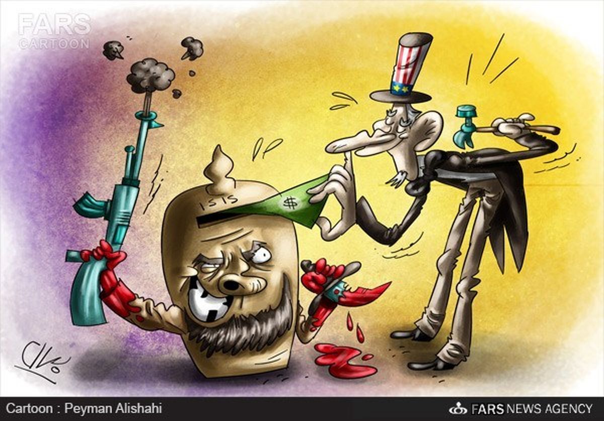 قلک آمریکا...!/کاریکاتور