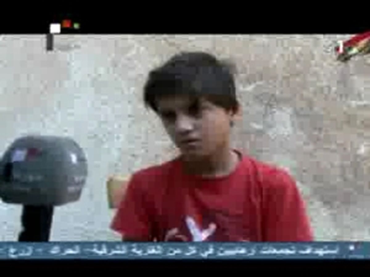 اعتراف وحشتناک نوجوان سوری/عکس