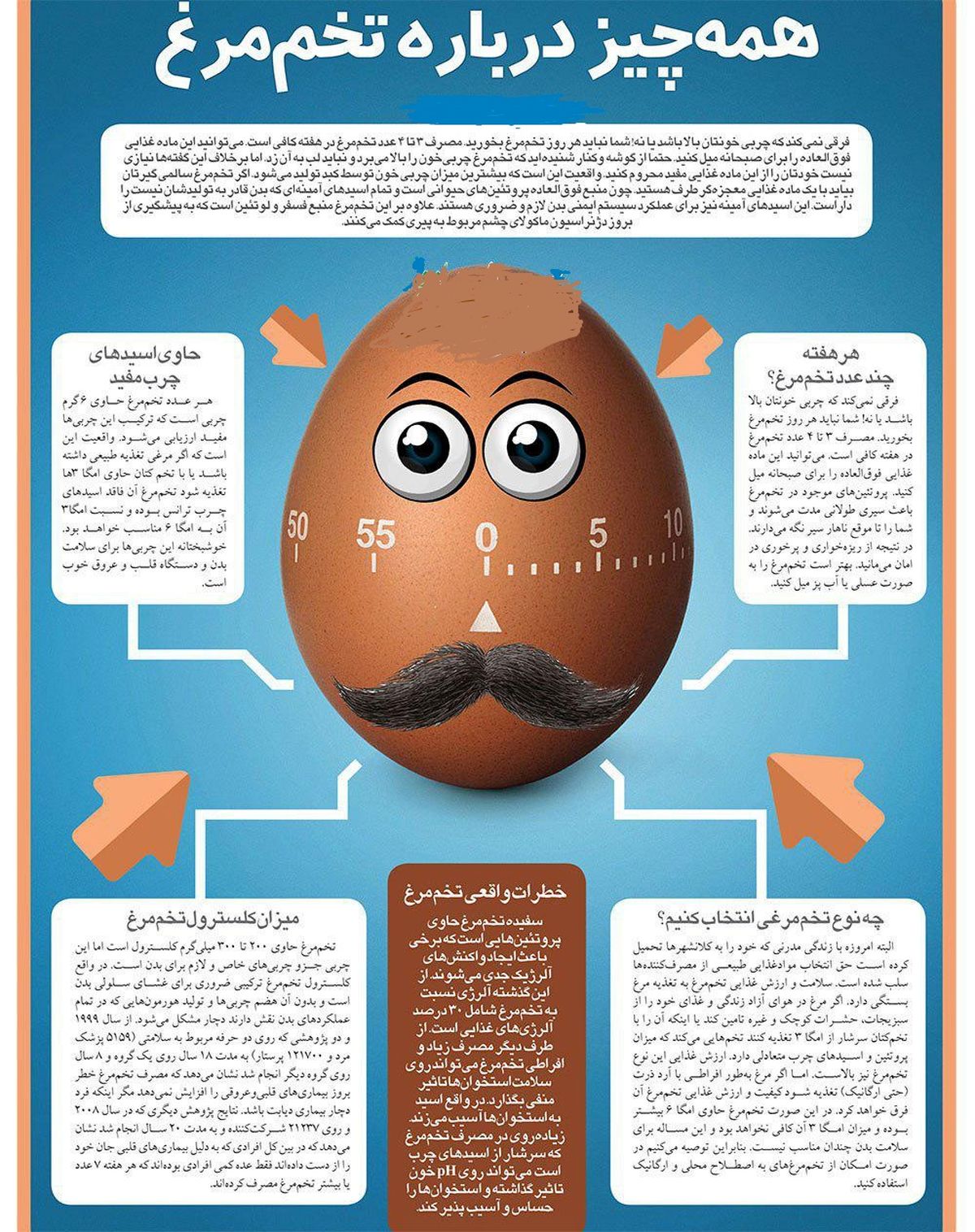 همه آنچه از تخم مرغ نمیدانید!