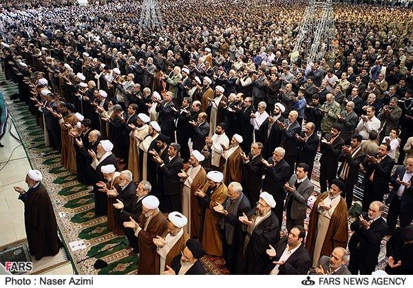 تصاویر/اولین نماز جمعه در مصلای تهران