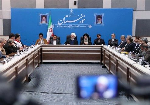 دستور رئیس جمهور در خوزستان/آب سدها رها شود