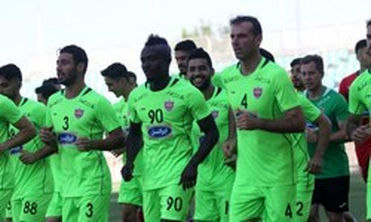 گزارش تمرین پرسپولیس