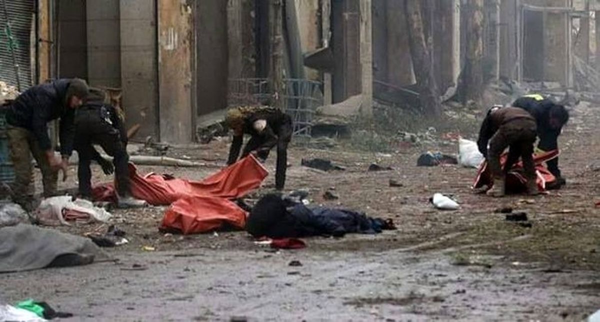 شیوه جدید داعش برای ممانعت از خروج افراد از حلب +تصاویر