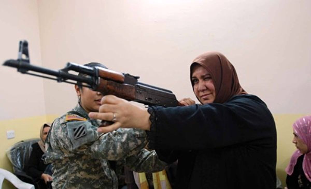 "دختران حق" به جنگ با داعش می روند
