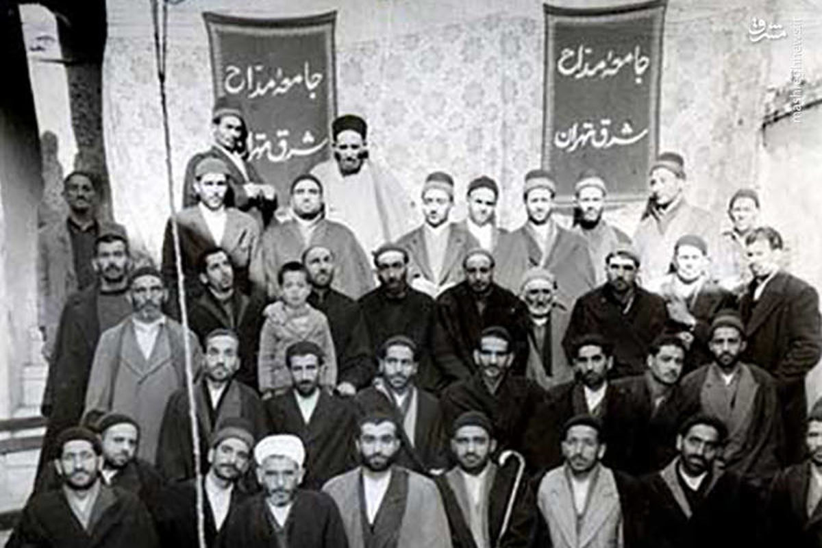 عکس یادگاری مداحان در دوره قاجاریه