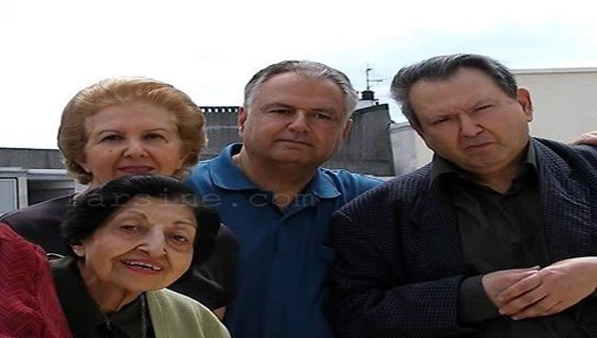 دختر احمدشاه قاجار و فرزندانش+عکس
