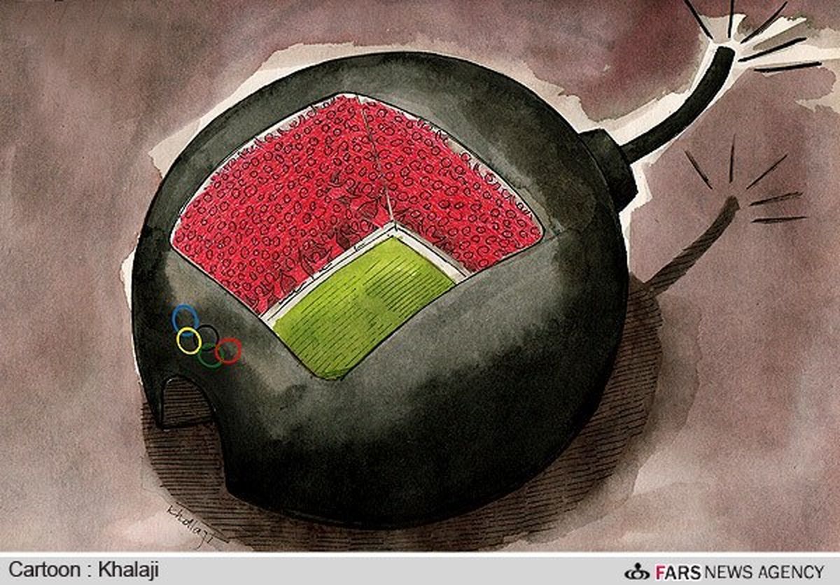 فضای امنیتی المپیک لندن!