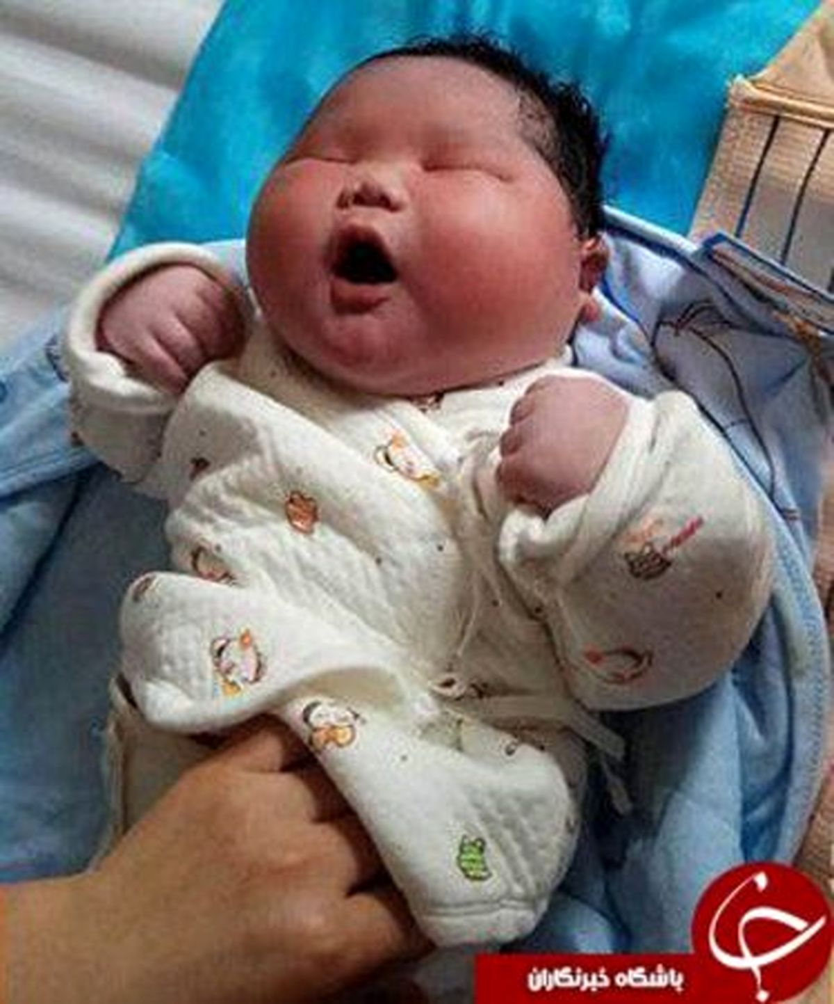 تولد نوزاد ۷ کیلویی در چین +تصاویر