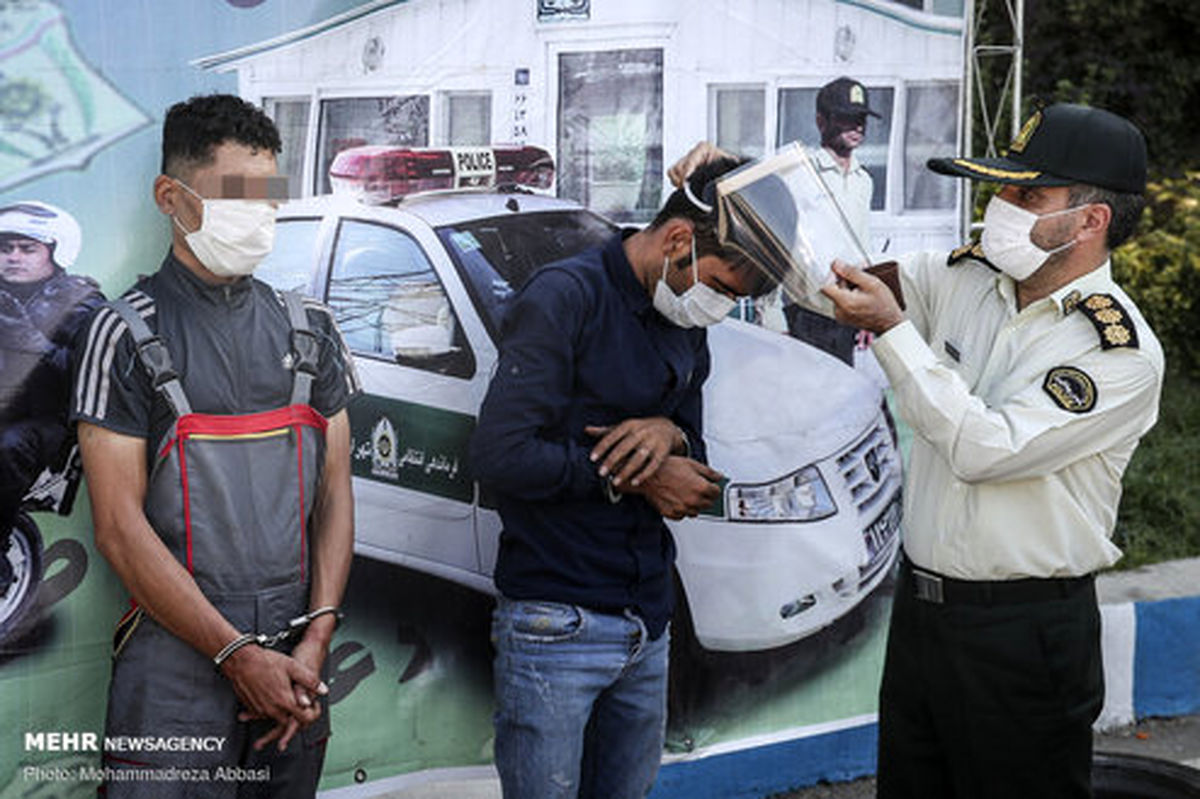 تصاویر: خالکوبی عجیب روی پای مجرم تهرانی