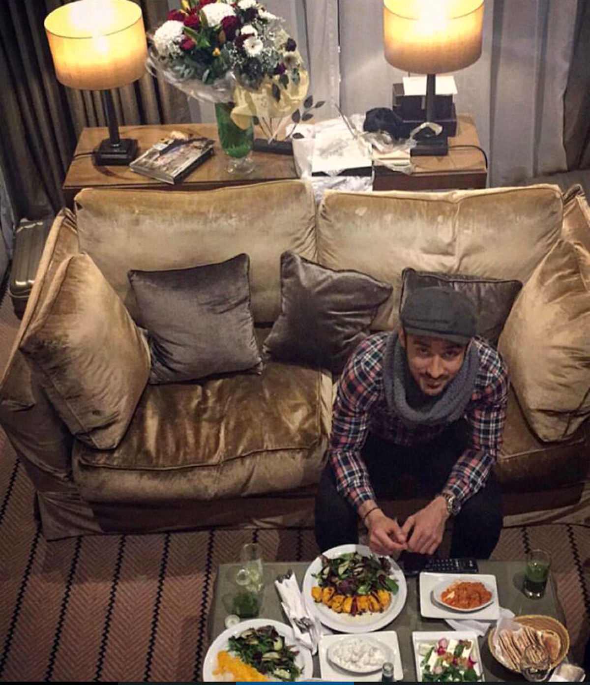 عکس: ناهار مجلل قوچان نژاد