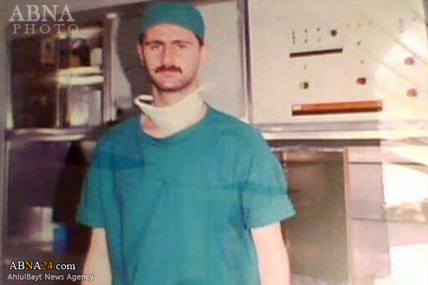 بشار اسد در لباس پزشکی +عکس