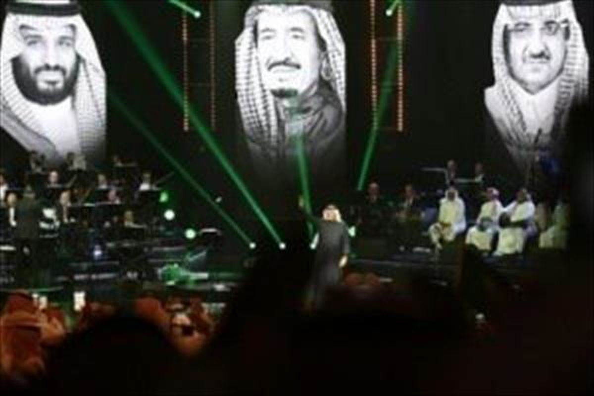 اولین کنسرت در پایتخت عربستان! +عکس