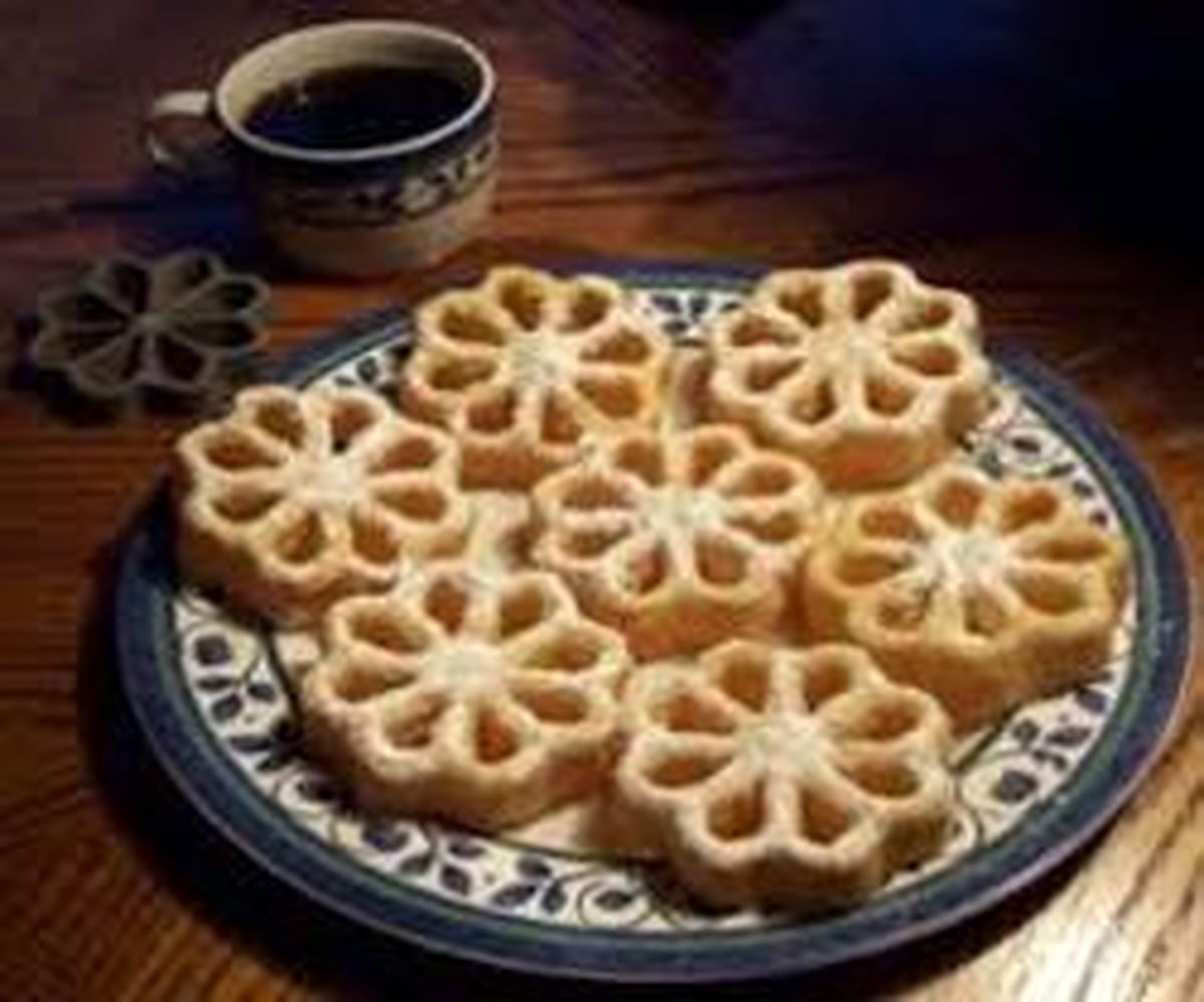 دستور تهیه‌ی شیرینی پنجره ای