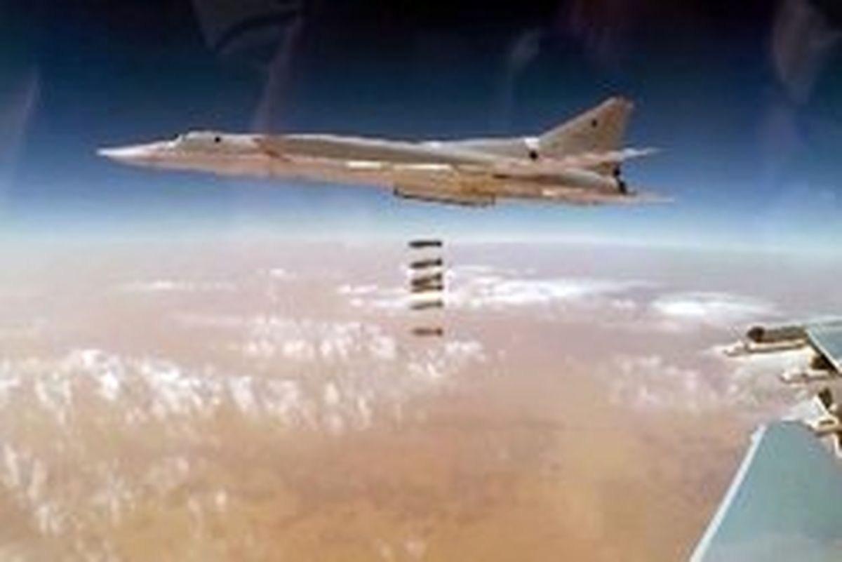 بمب افکن‌های روسیه بقایای داعش را هدف قرار دادند