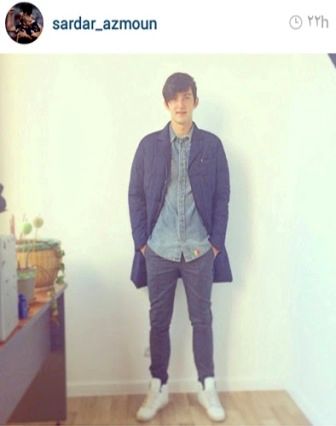 سردار آزمون مدل شد/عکس