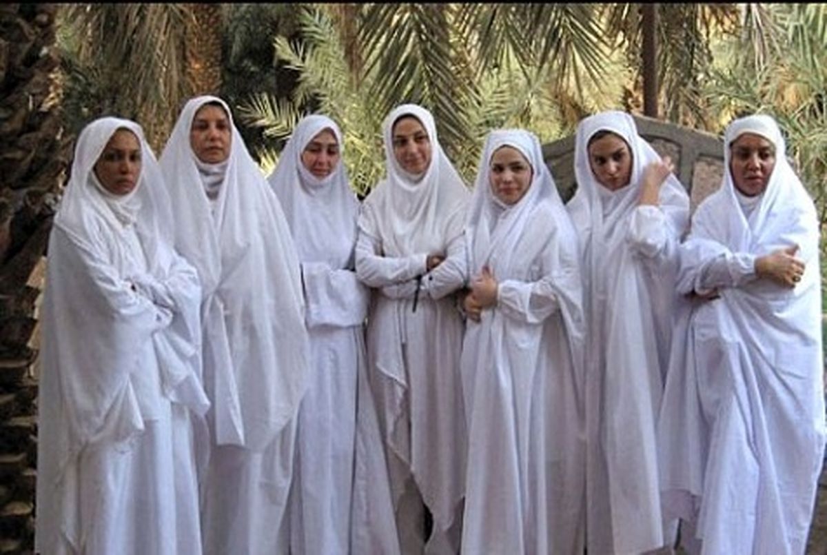 عکس/ الهام حمیدی، فریبا کوثری و ... در لباس احرام