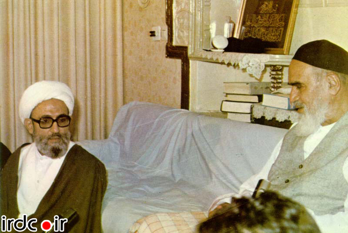 عکس/ آیت الله مهدوی کنی در محضر امام(ره)