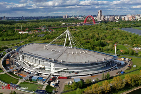 تصاویر: تبدیل قصر یخ در مسکو به بیمارستان مخصوص کرونا