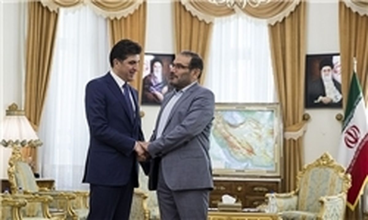 شمخانی و بارزانی باهم دیدار کردند