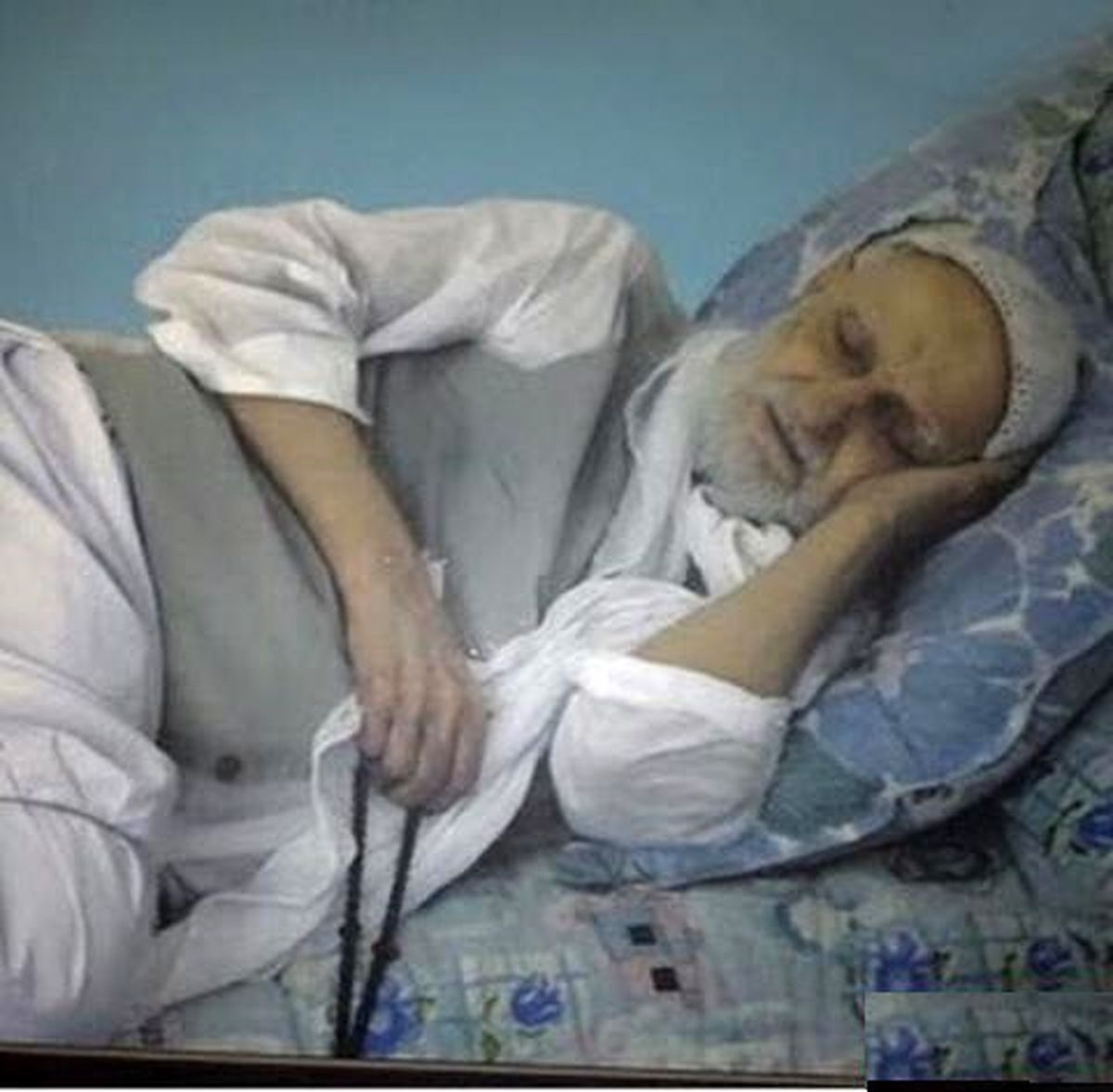 تصویر کمتر دیده شده آیت‌الله بهجت