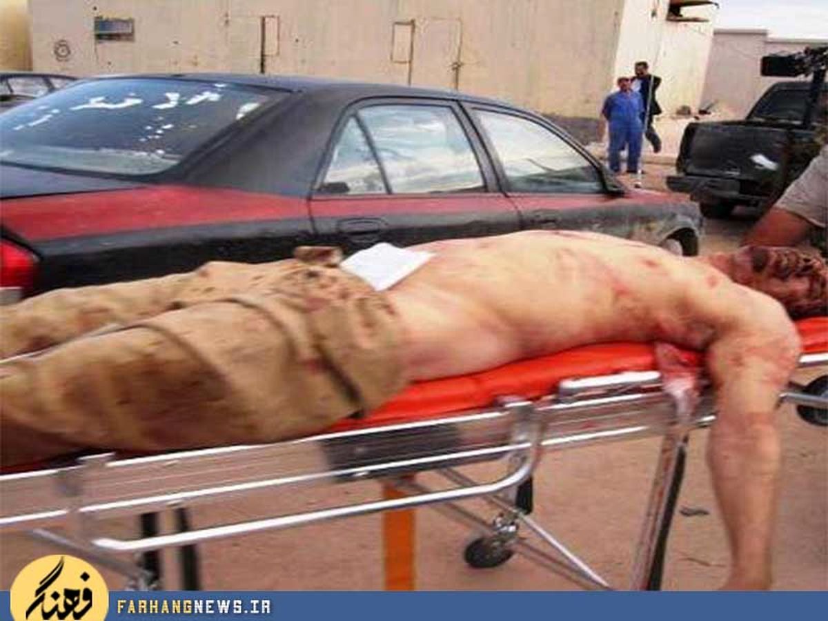 تصویر منتشر نشده از دیکتاتور لیبی