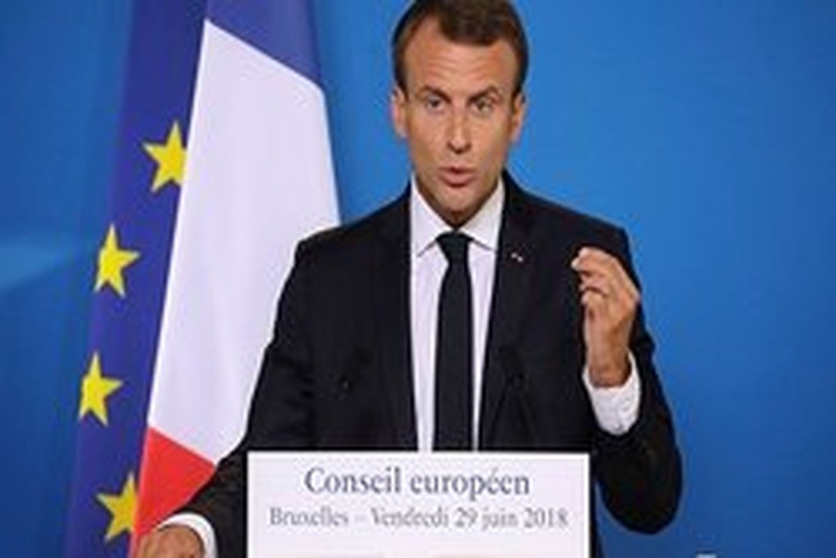 درخواست ماکرون از اتحادیه اروپا