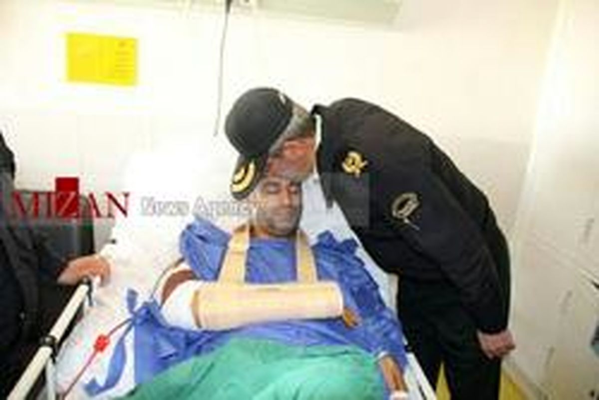 مجروح شدن مامور پلیس در طرح برخورد با اراذل +عکس