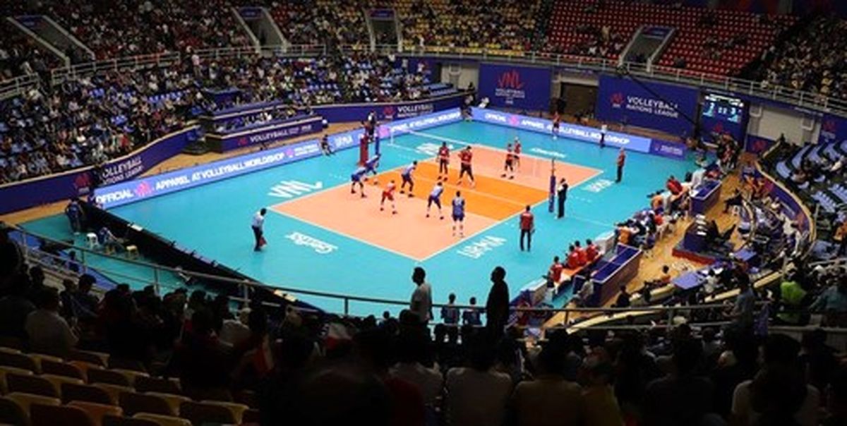 درگیری در پایان دیدار تیم‌های والیبال ایران و استرالیا +عکس