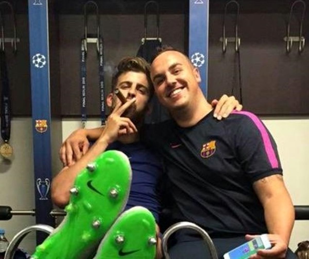 تصویر جنجالی جرارد پیکه دوباره حاشیهساز شد! +عکس