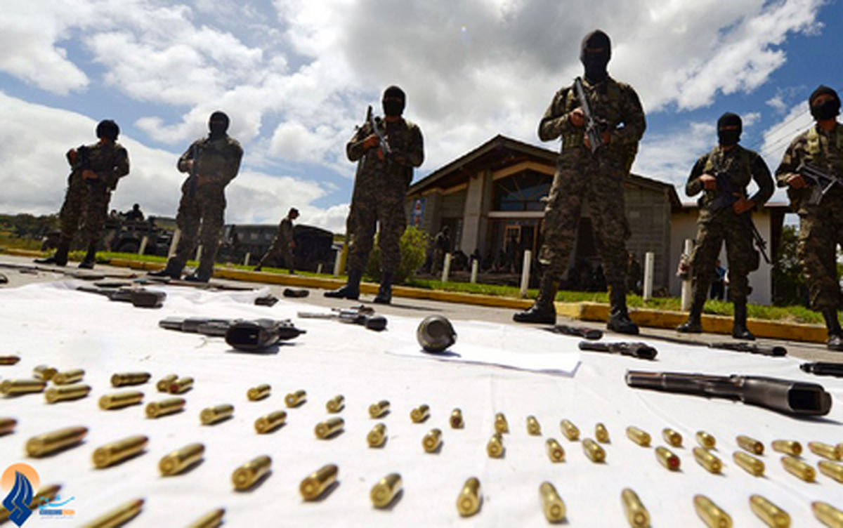 حفاظت از سلاح‌های قاچاق/عکس
