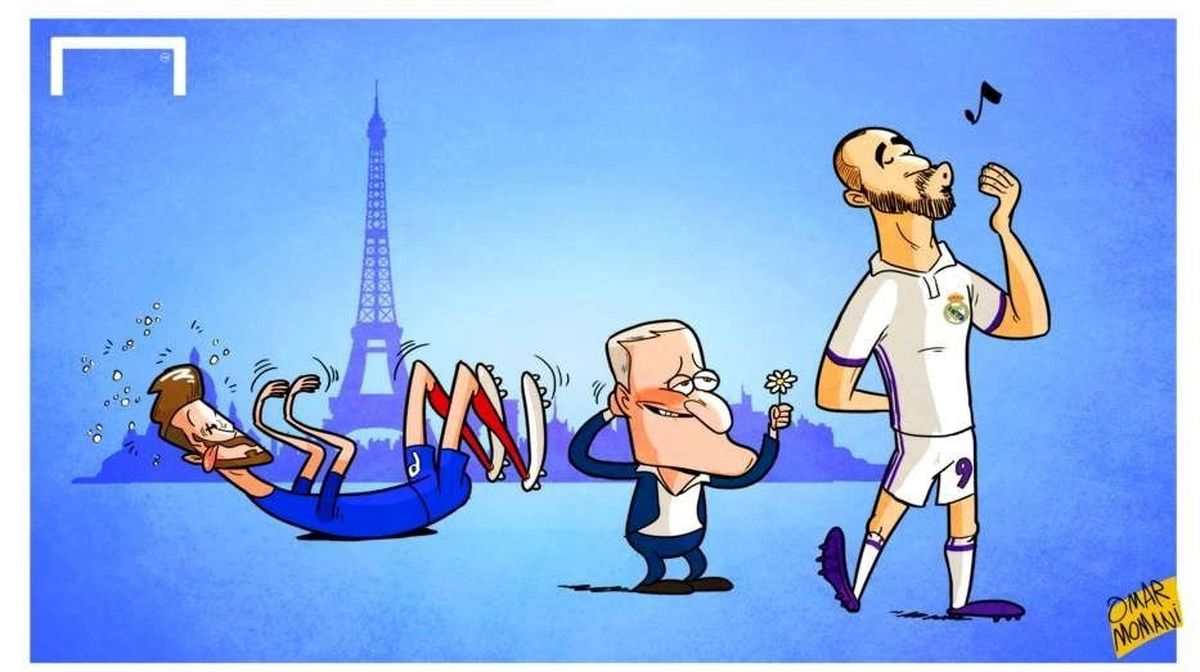 کاریکاتور خروس‌ها دست به دامن مهاجم خلافکارشان می‌شوند +عکس