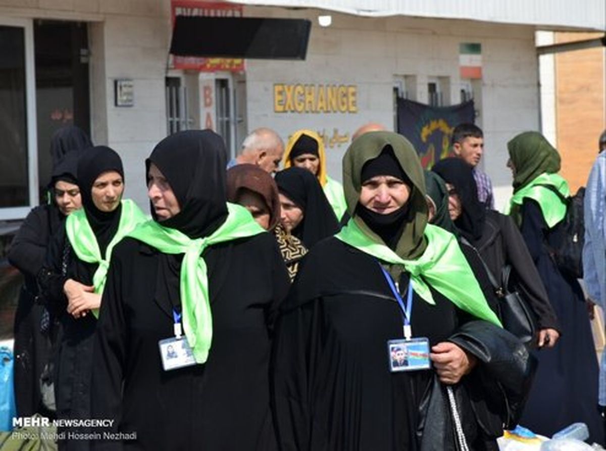 تصاویر: ادامه روند ورود زائران اربعین حسینی از مرز آستارا