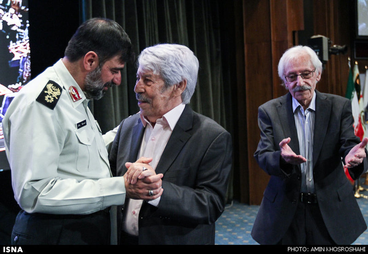 داود رشیدی دست در دست رادان/عکس